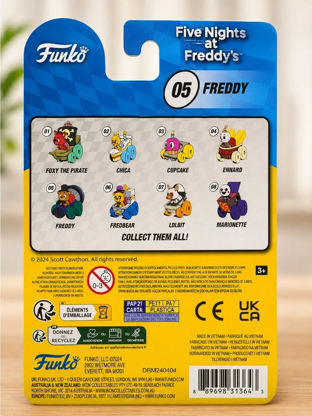 Five Nights at Freddy’s Freddy #05 Funko Racers Die-Cast Vehicle
